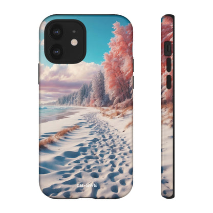 Shadows Embrace Waves - iPhone Case