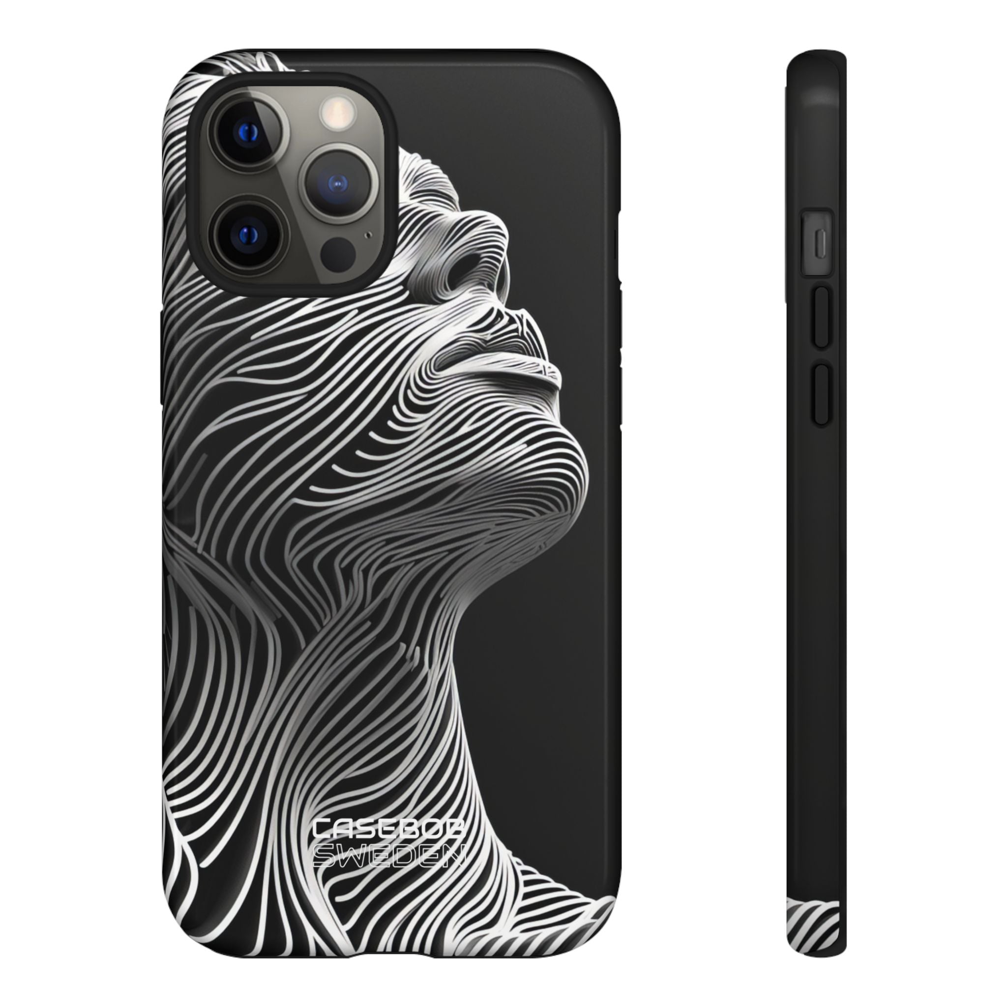Fluid Face Lines iPhone 12 - Tough