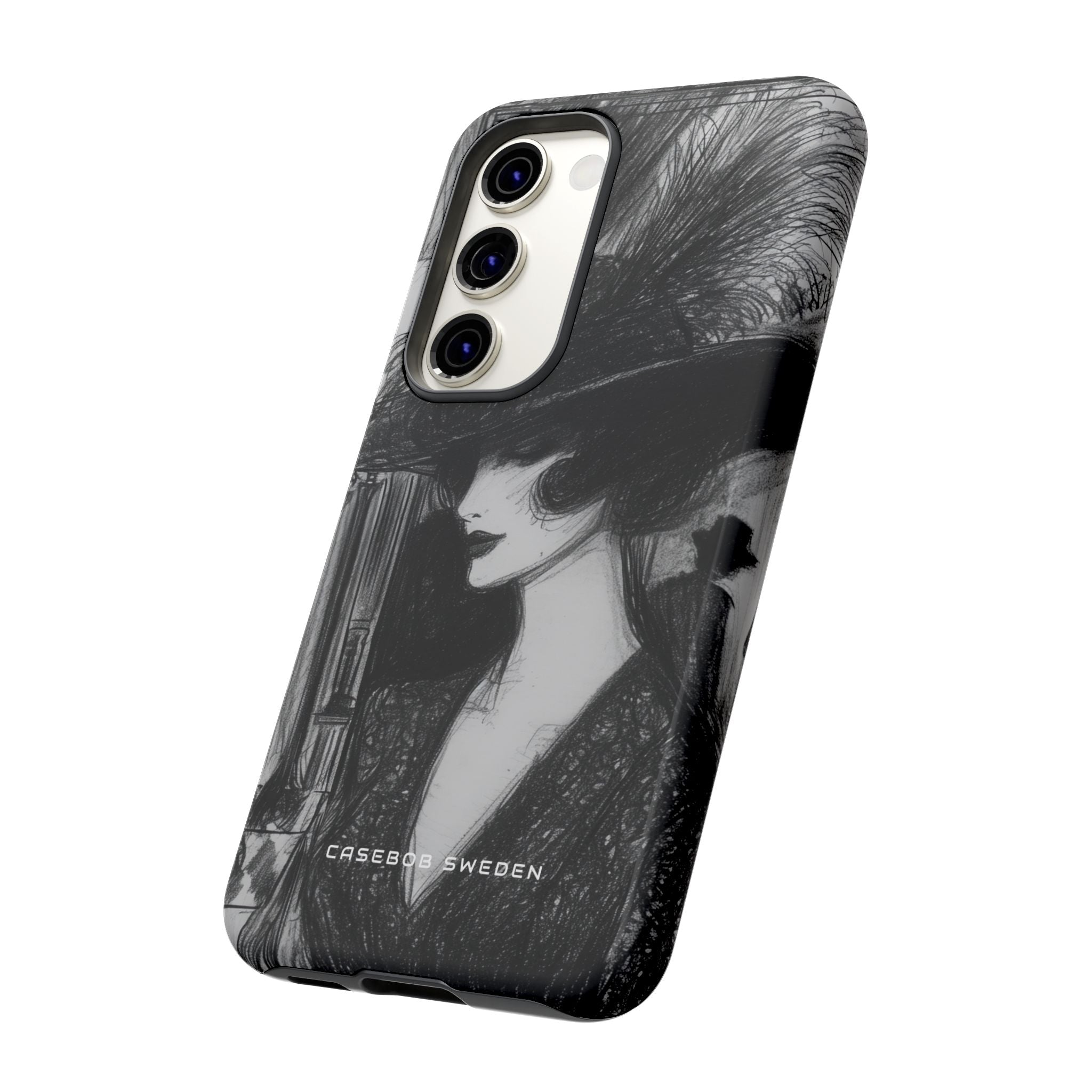 Timeless Elegance in Monochrome Samsung S23 - Tough Phone Case