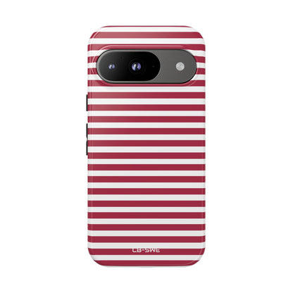 Red Stripes Wrap - Google Pixel Case