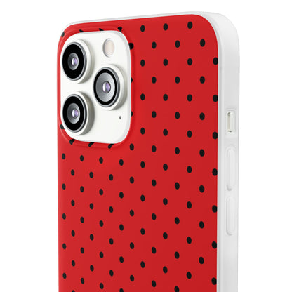Crimson Dot Matrix iPhone 13 Pro Max - Soft
