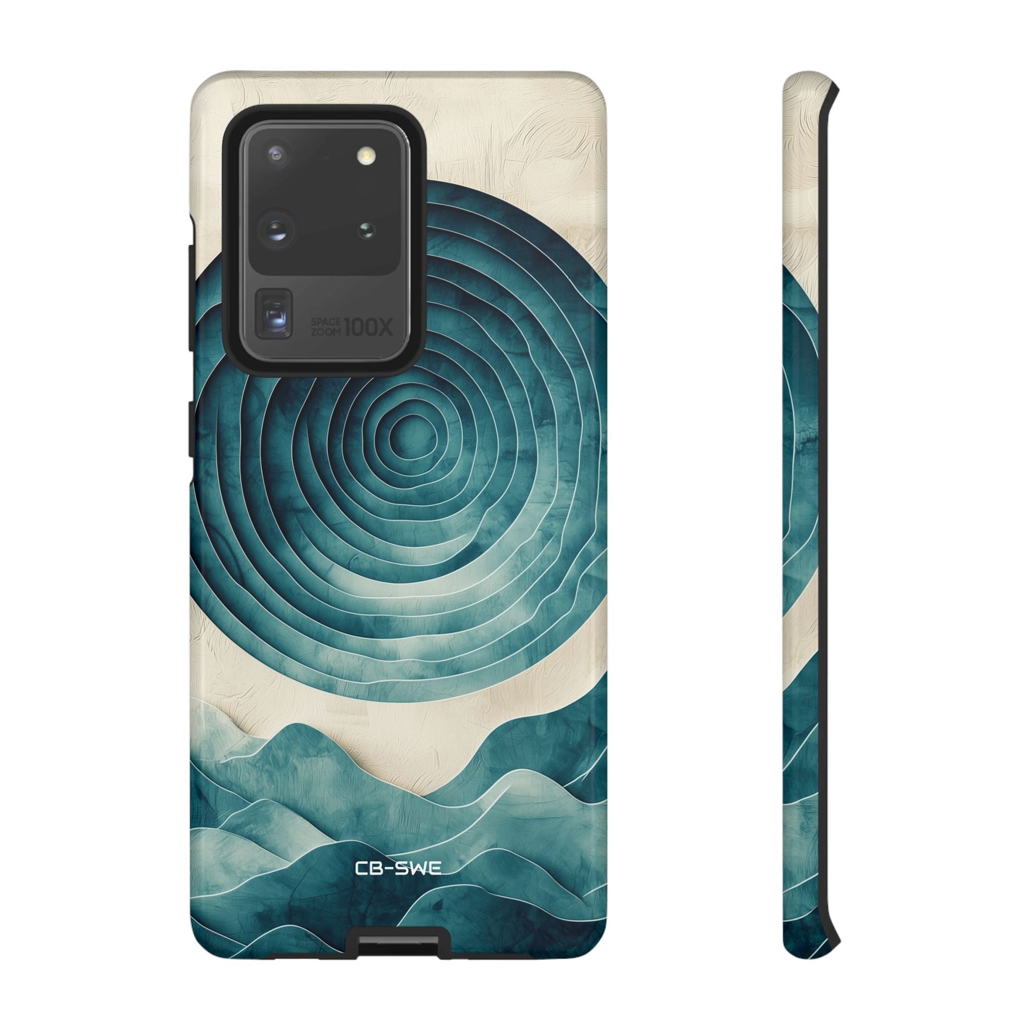 Waves Embrace Circles - Samsung Case