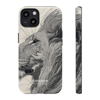 Majestic Lion Profile iPhone 13 - Tough