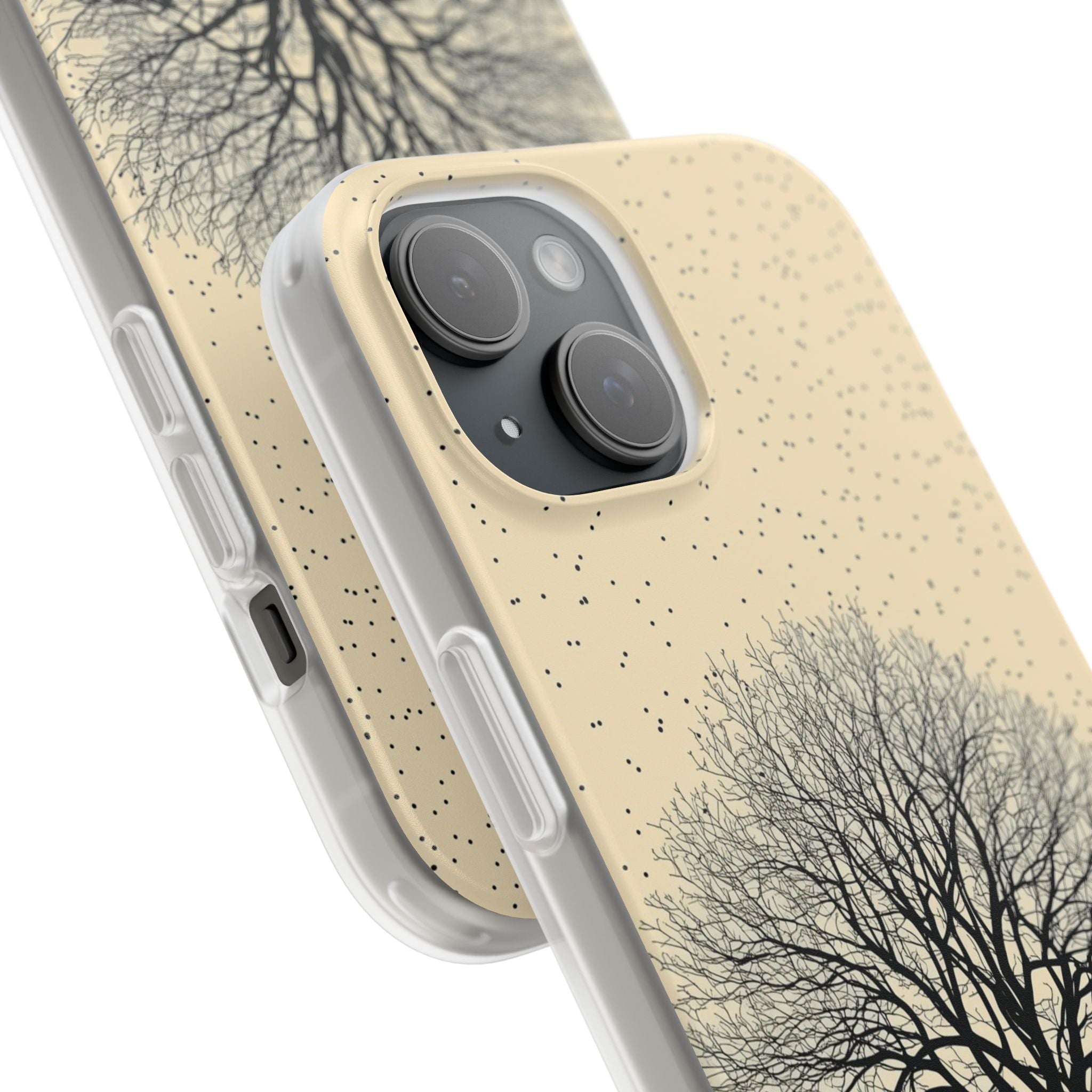 Silent Branches iPhone 15 Case - Soft