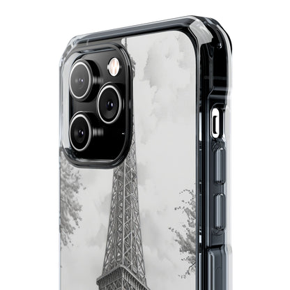 Parisian Monochrome Majesty - Phone Case for iPhone