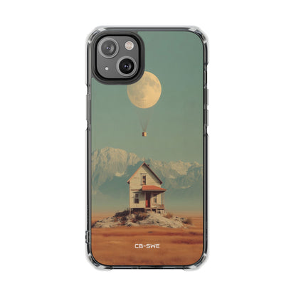 Moon Hovers Low iPhone Case - Impact