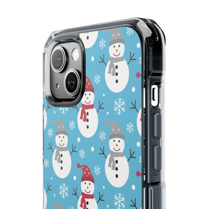 Snowman Parade iPhone 14 Plus Case - Impact