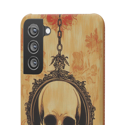 Gothic Skull Elegance Samsung S21 - Slim Phone Case