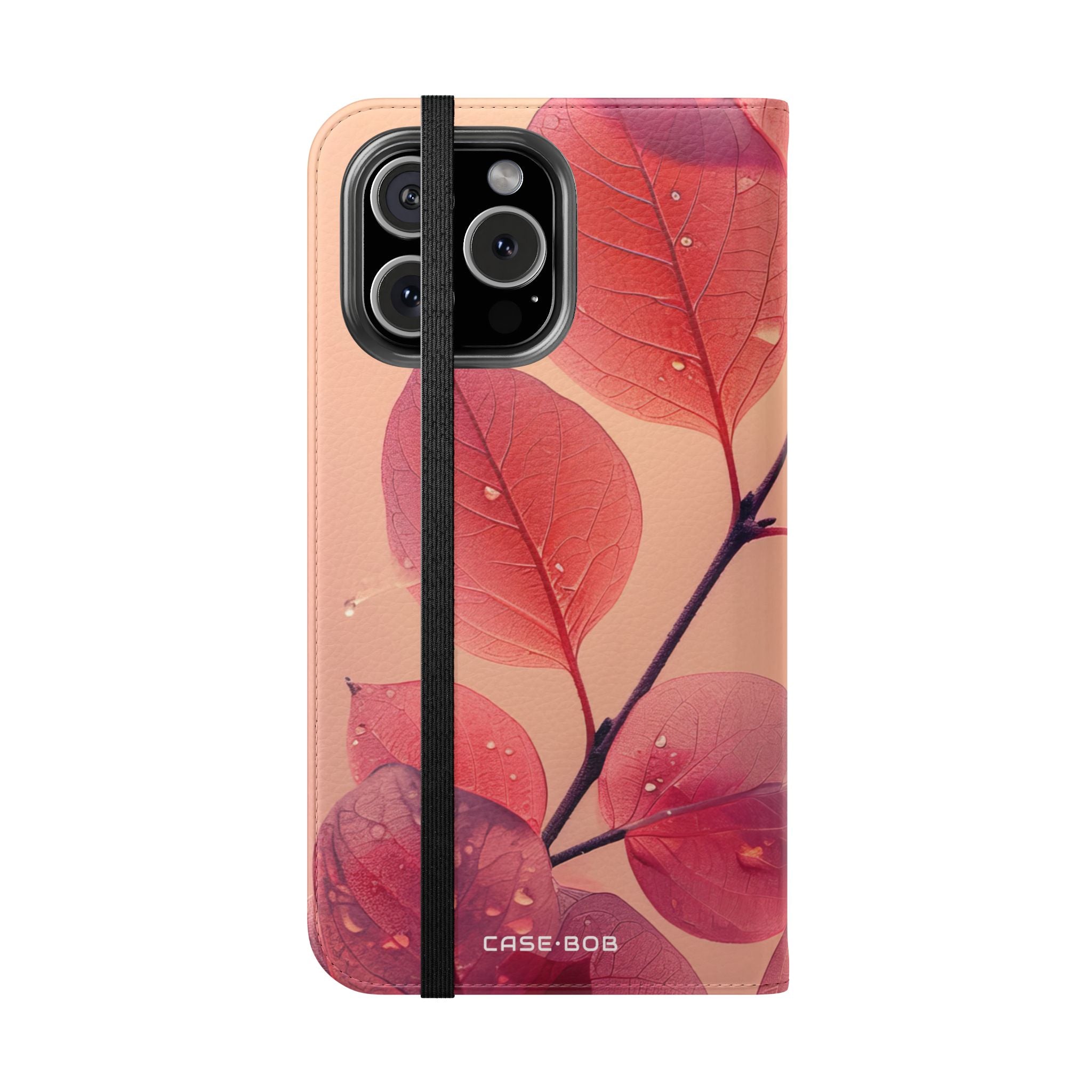 Häivytetyt lehdet - iPhone 16 Max -kotelo - lompakko