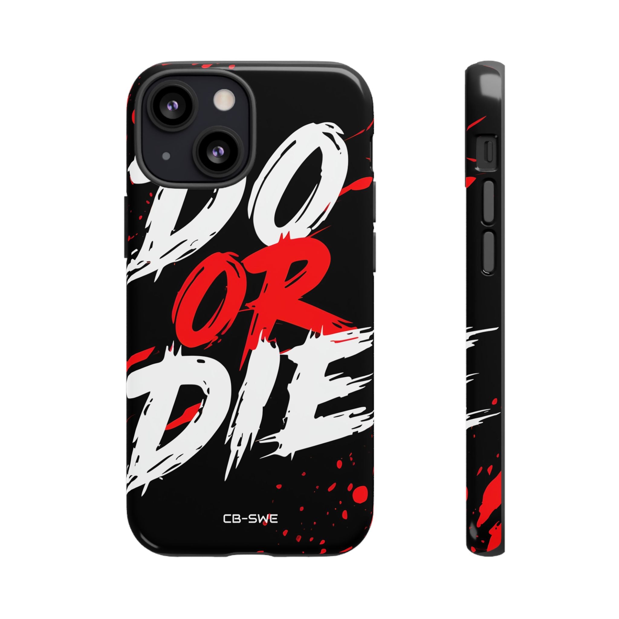 Intense Typography Contrast - iPhone Case