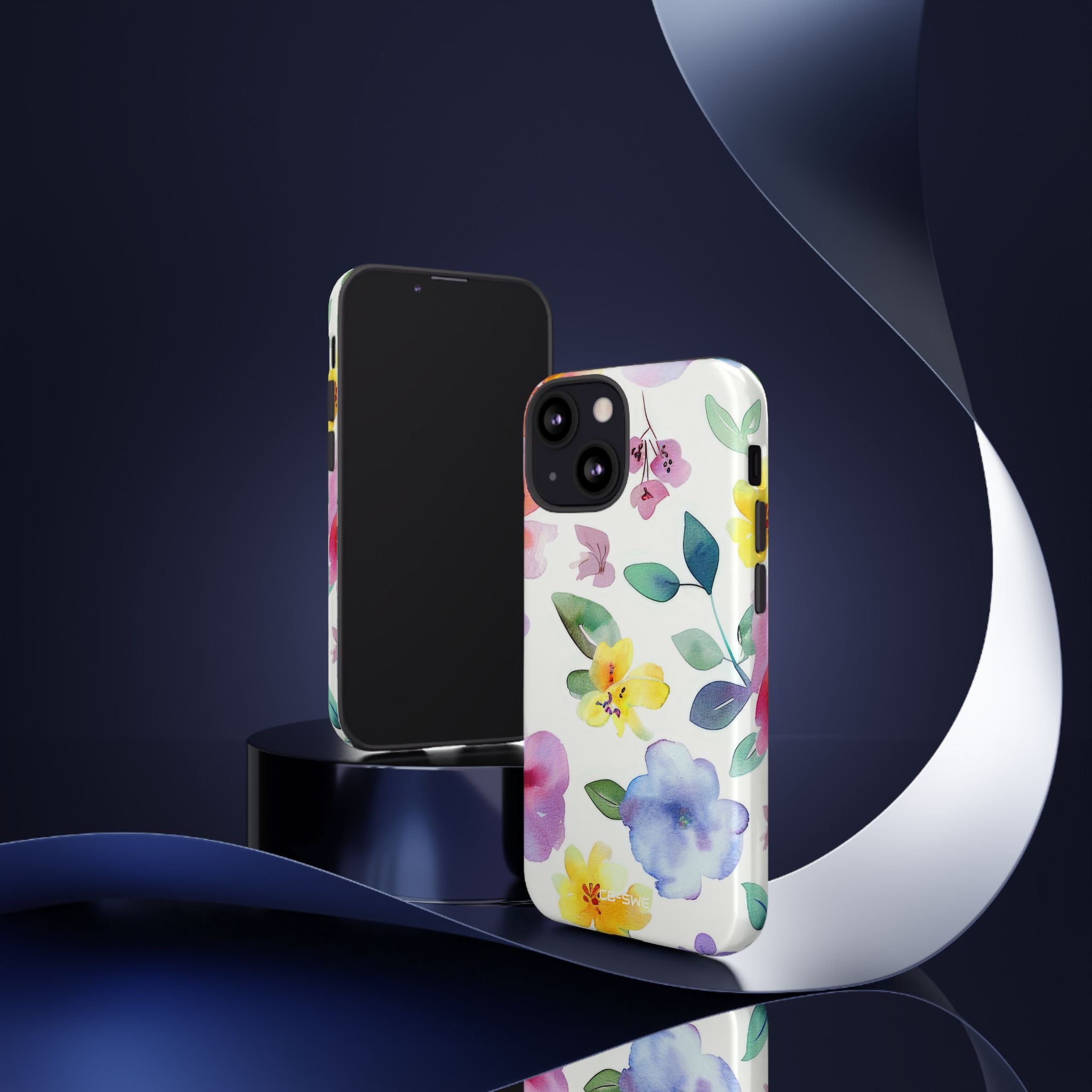 Whimsical Watercolor Florals - iPhone Case