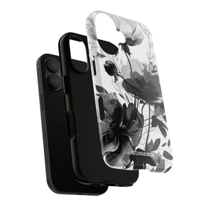 Elegant Monochrome Botanical Elegance - for iPhone 16