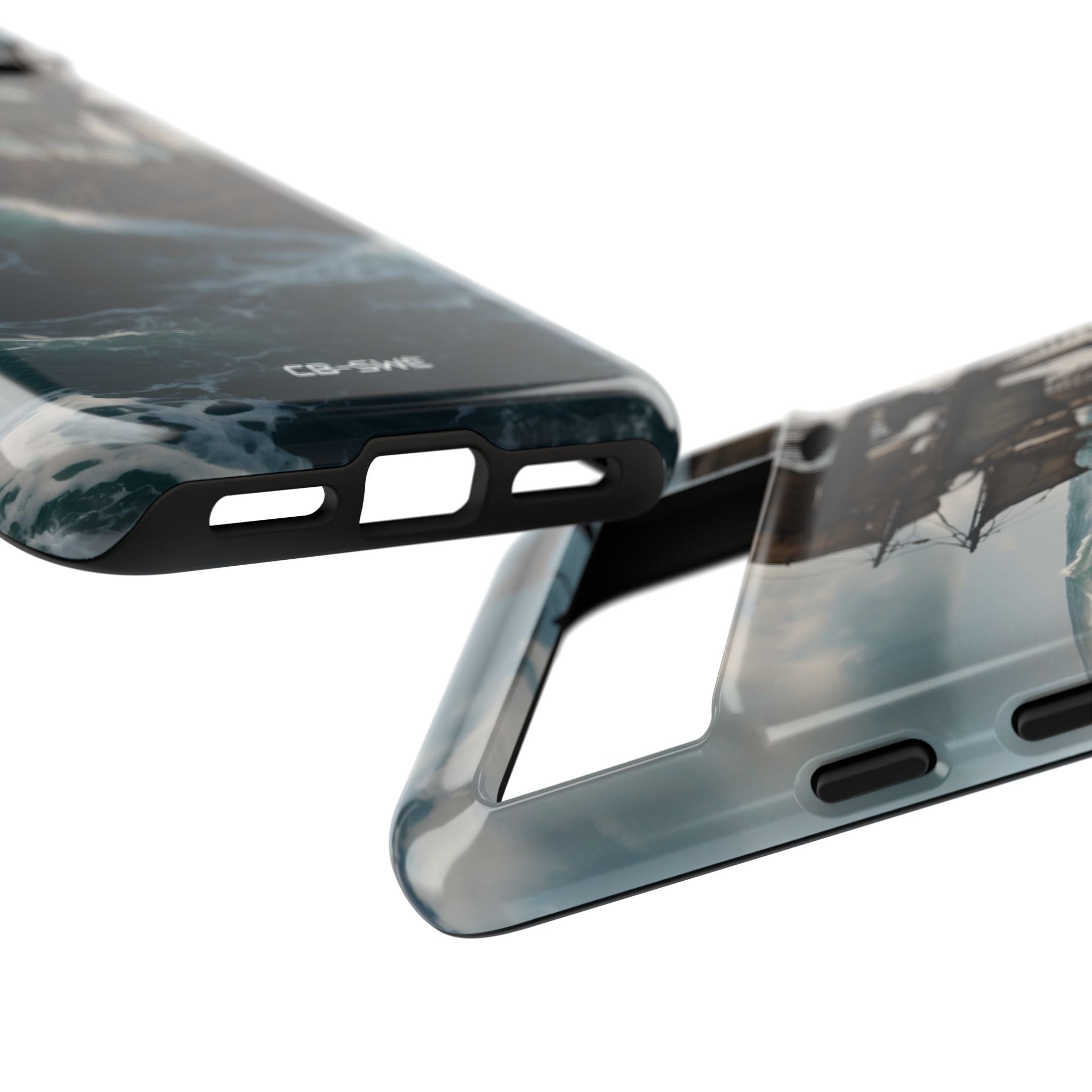 Ship Faces Waves - Google Pixel Case
