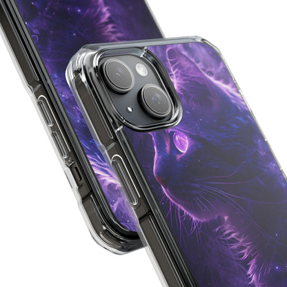 Mystical Starlit Cat iPhone Case - Impact