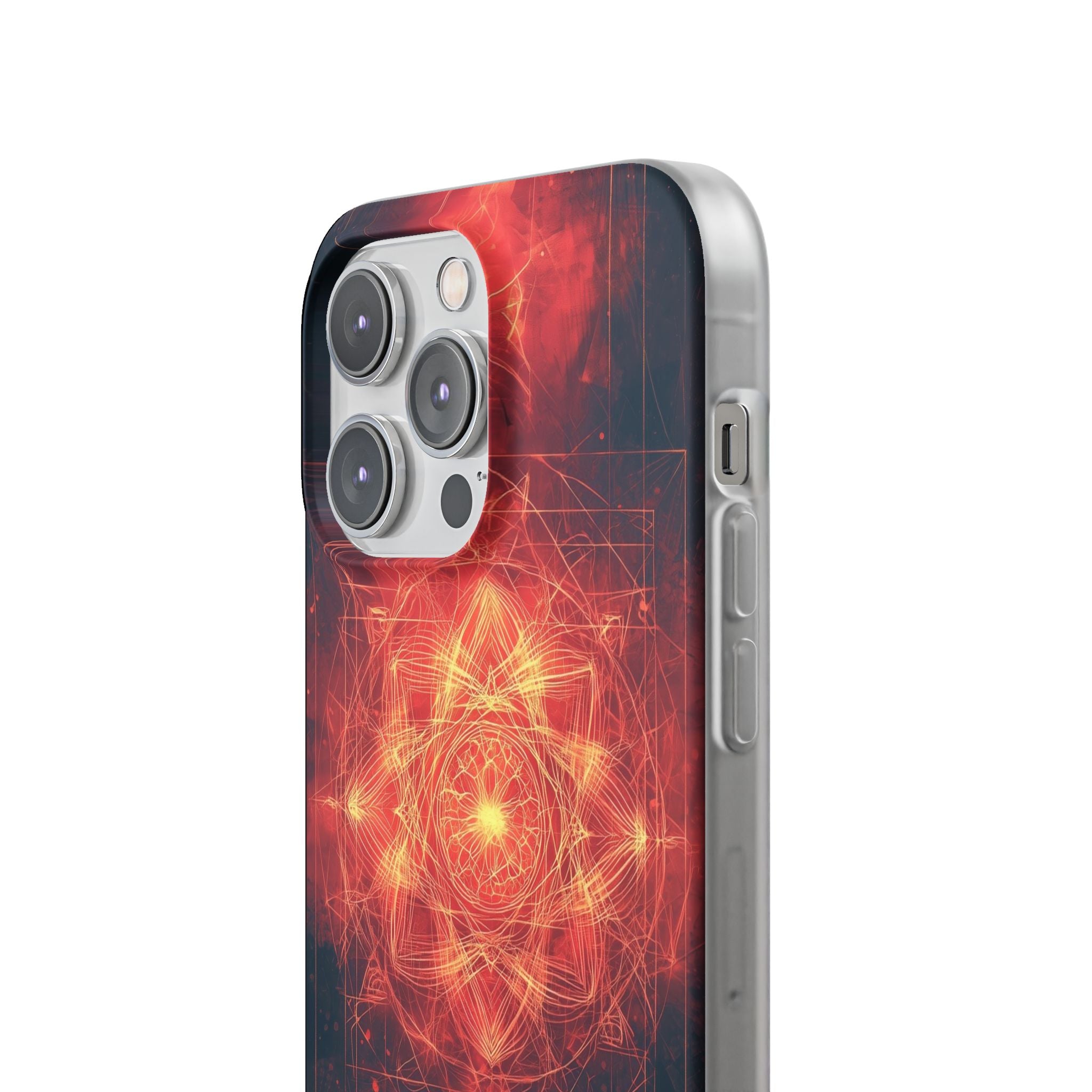 Radiant Mandala iPhone 14 Pro Max Case - Soft