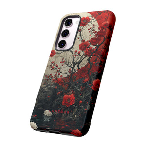 Moonlit Rose Peace - Protective Phone Case