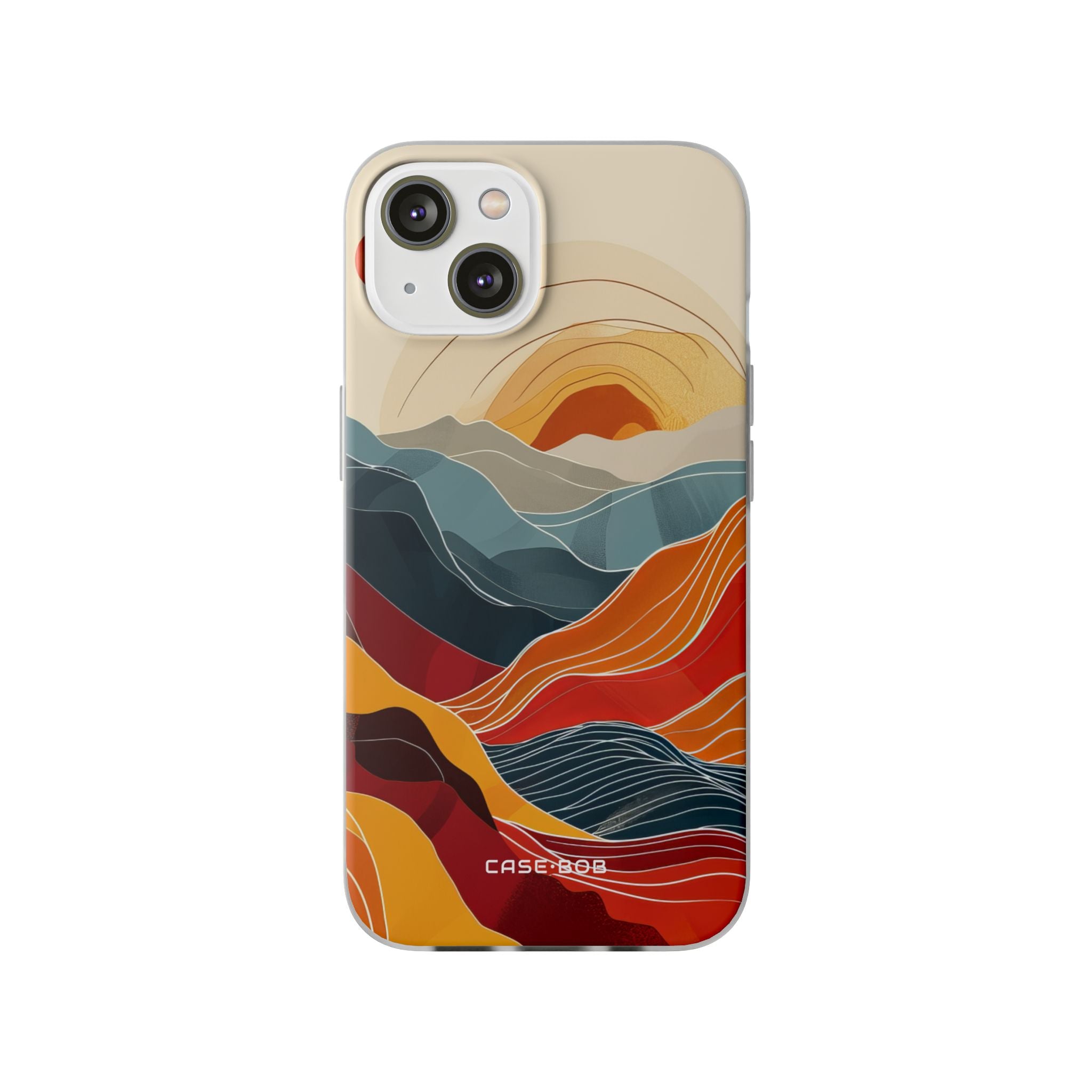 Sunlit Ridges iPhone 14 Case - Soft