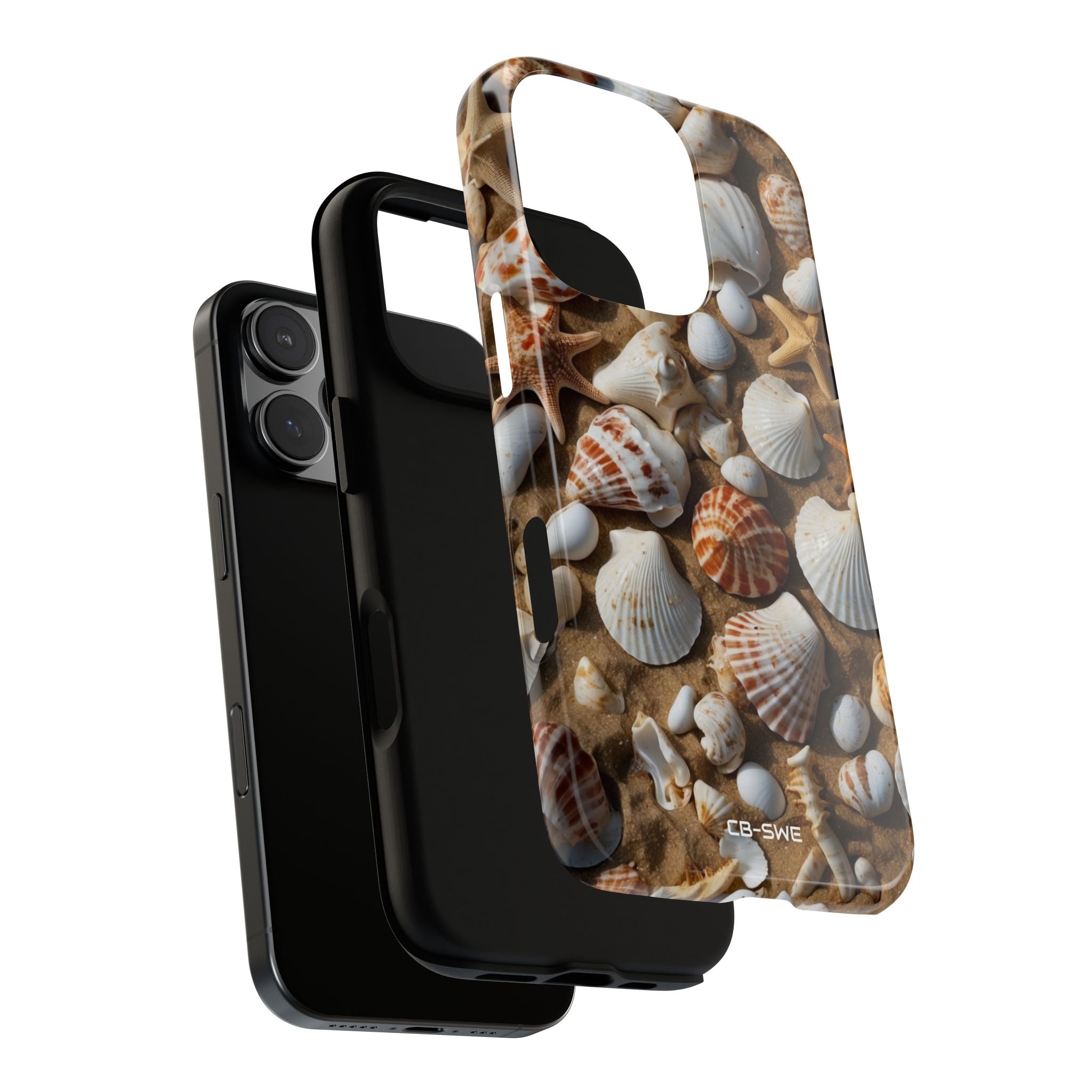 Seashells Embrace Shore - iPhone Case