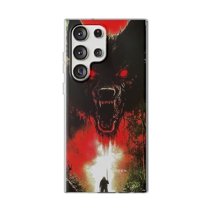 Bloodmoon Wolf's Lament Samsung S23 - Flexi Phone Case