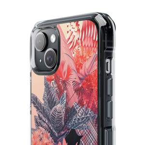 Living Coral  | Phone Case for iPhone (Clear Impact Case - Magnetic)