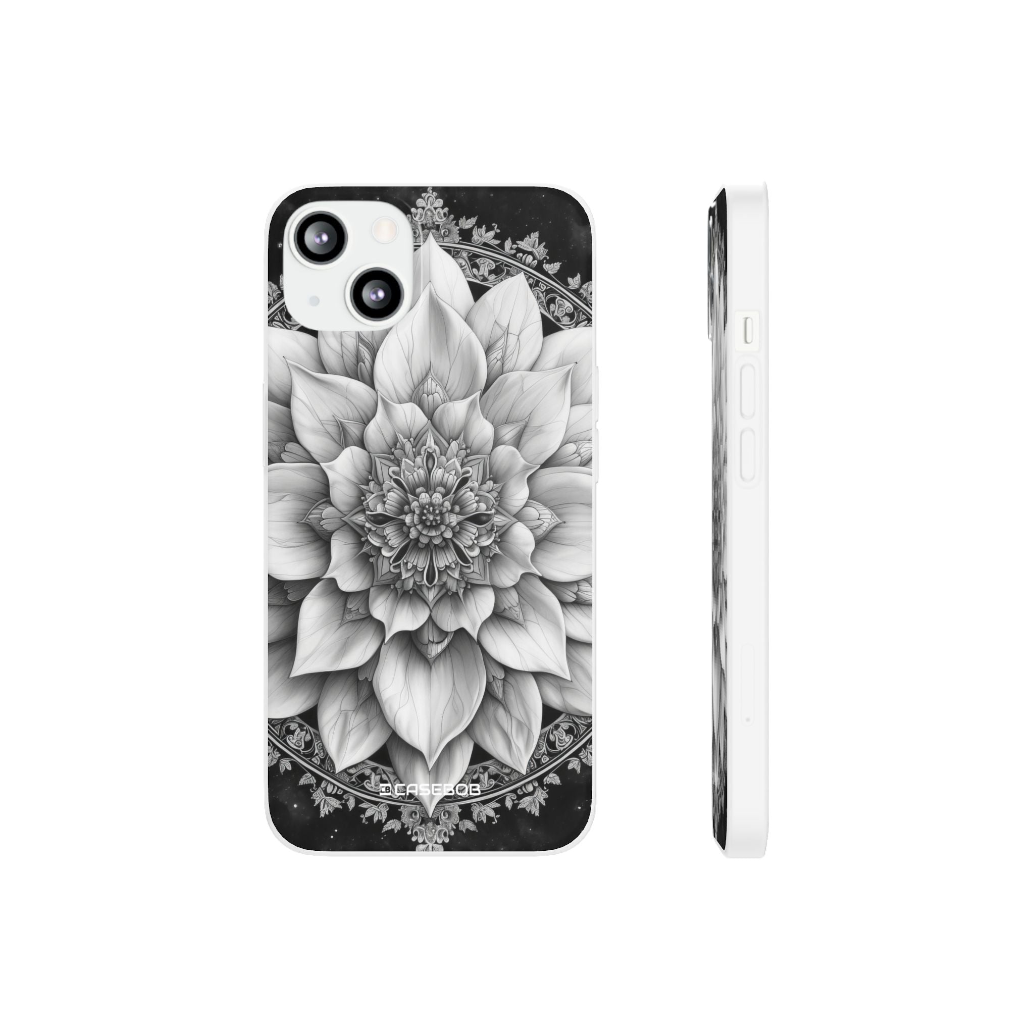 Celestial Mandala Harmony | Flexible Phone Case for iPhone