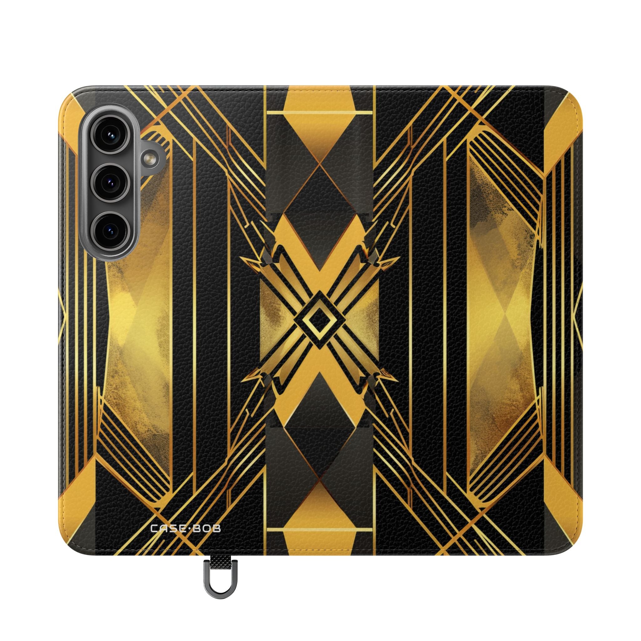 Golden Xcape - Samsung S24 Plus Kotelo - Lompakkokotelo