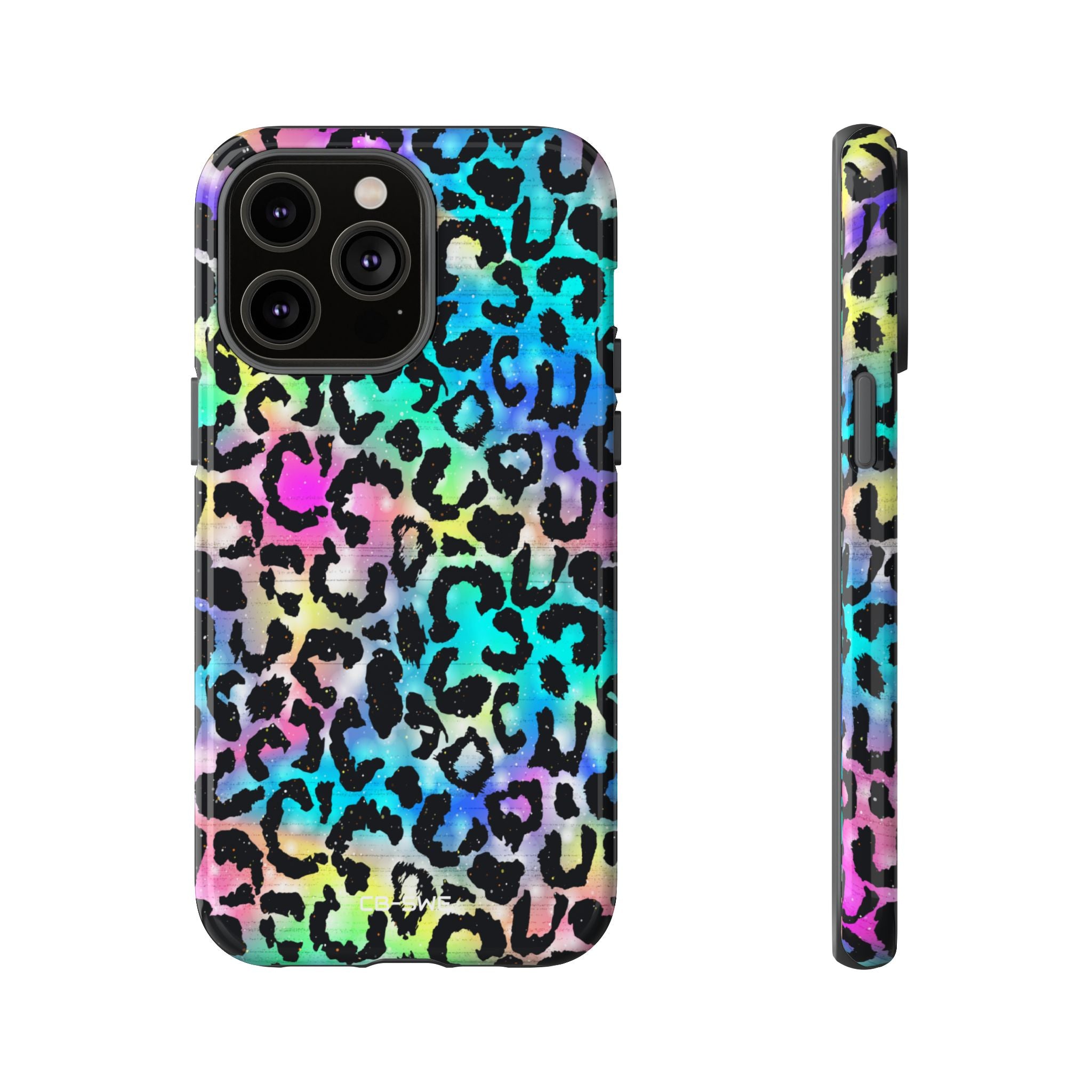 Galaxy Leopard Fantasy - iPhone Case