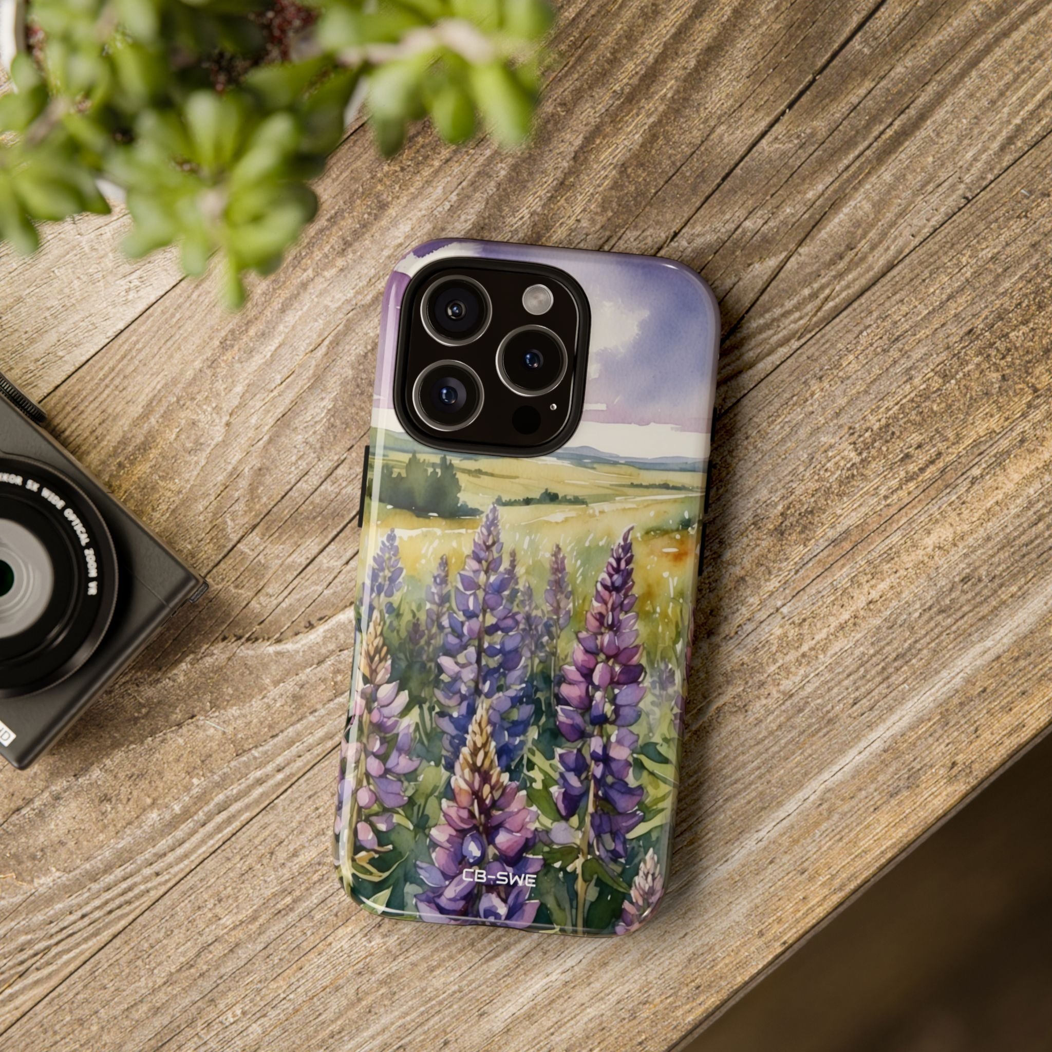 Lupins Dance Light - iPhone Case