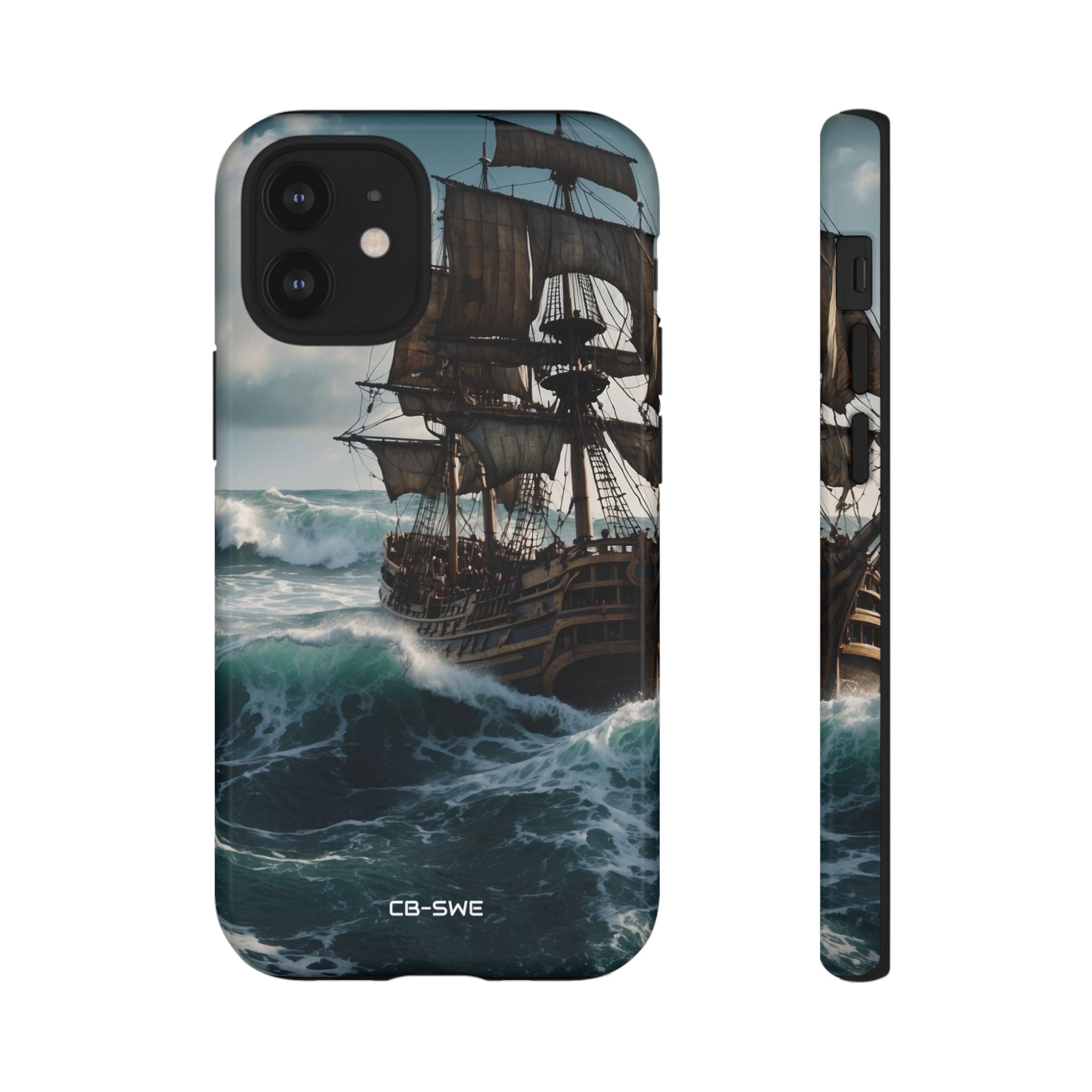Ship Faces Waves - iPhone Case