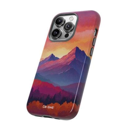 Mountain Peaks Rise - iPhone Case