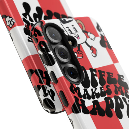 Joyful Coffee Celebration - Samsung Case