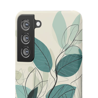 Teal Tranquility | Slim Phone Case for Samsung