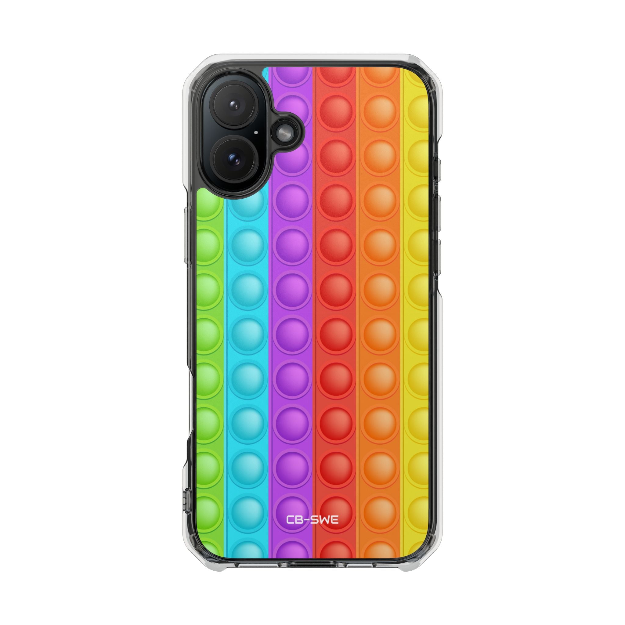 Playful Pop-It Spectrum iPhone Case - Impact