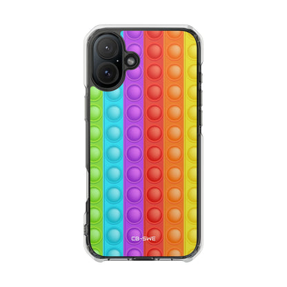 Playful Pop-It Spectrum iPhone Case - Impact