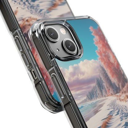 Snowy Footprints iPhone 14 Case - Impact