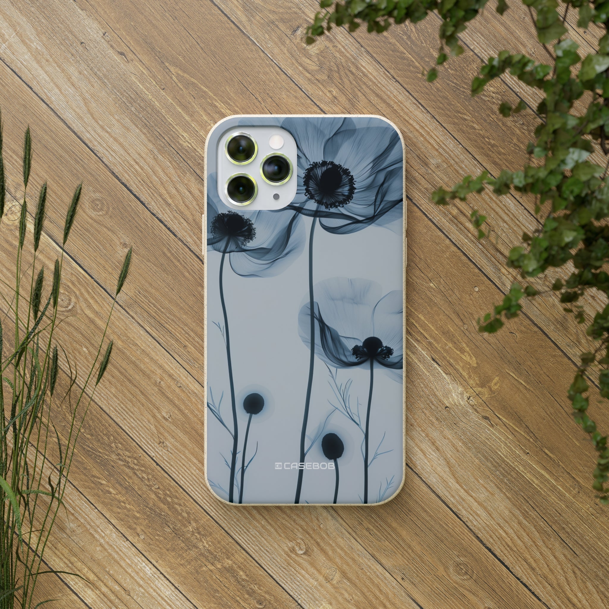 Tranquil Poppy Bloom | Biodegradable Phone Case