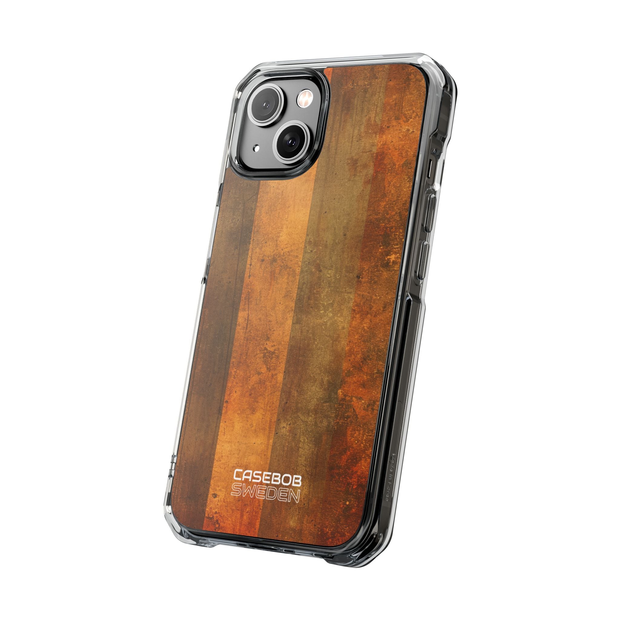 Rustic Striped Texture iPhone 14 - Impact Clear+