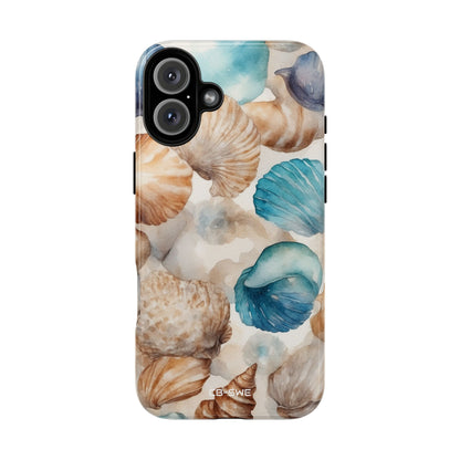 Seashells Embrace Shore - iPhone Case