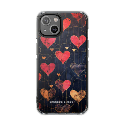 Gradient Heartflow Harmony iPhone 14 - Clear Impact Phone Case