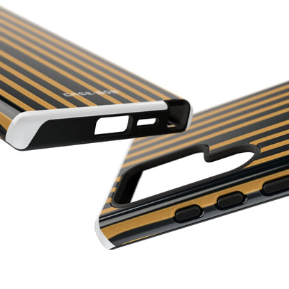 Golden Stripes Samsung S24 Ultra Case - Tough