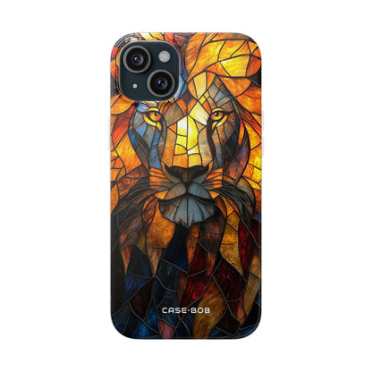 Lion Radiance iPhone 15 Plus Case - Soft