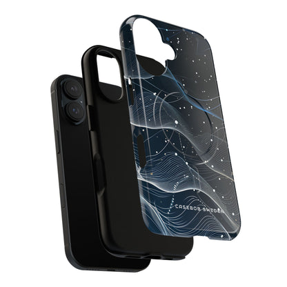 Gradient Neural Waves iPhone 16  Tough+ Phone Case