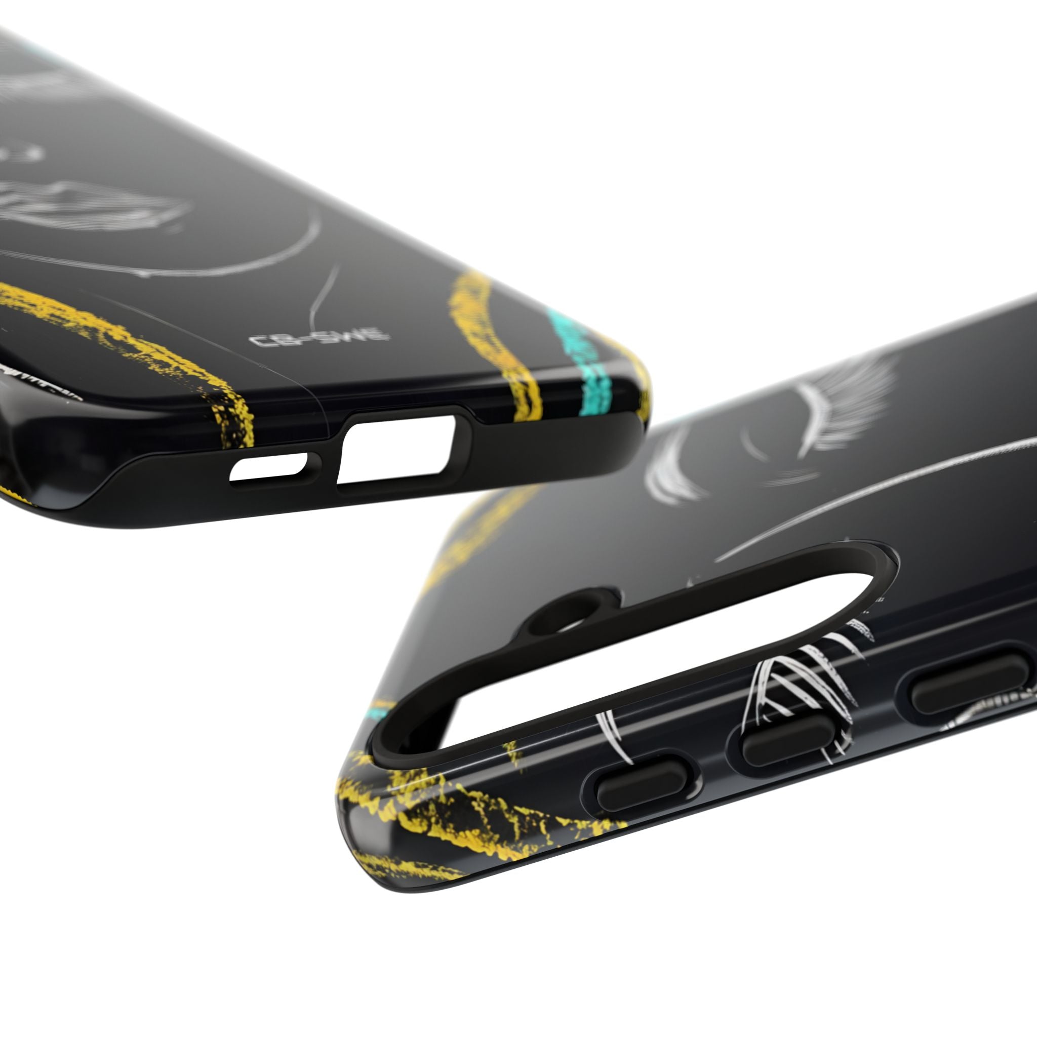 Vivid Minimalist Portrait - Samsung Case