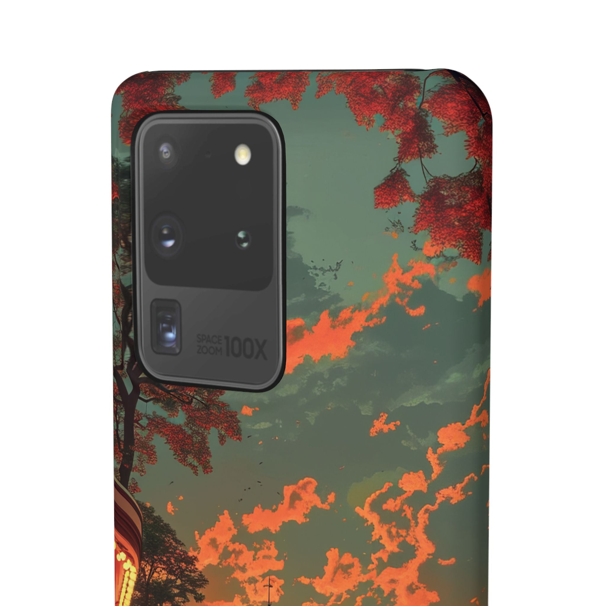 Mid-Century Nostalgia Streetscape Samsung S20 - Slim Phone Case