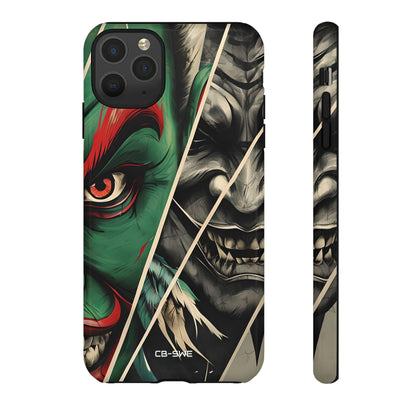 Demonic Panels Clash - iPhone Case