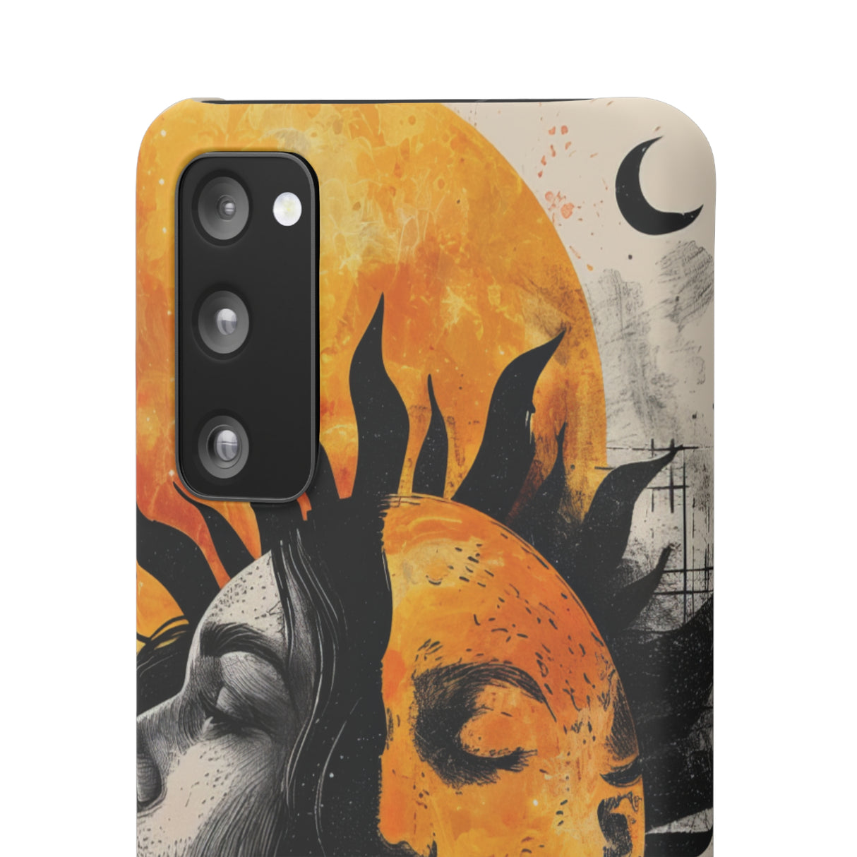 Sunlit Duality | Slim Phone Case for Samsung