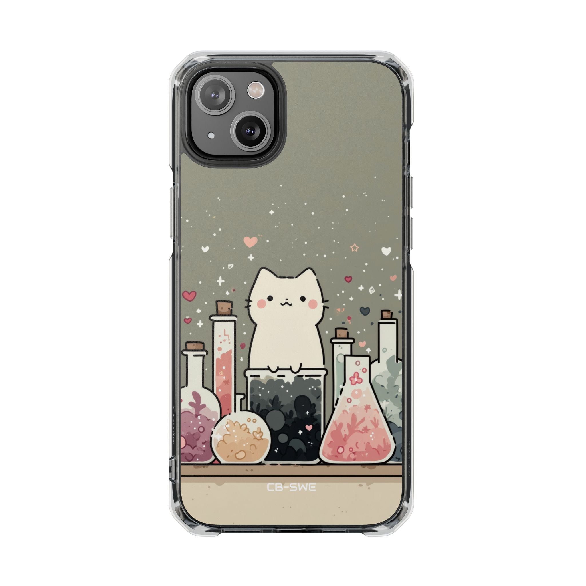 Cat Explores Potions iPhone Case - Impact