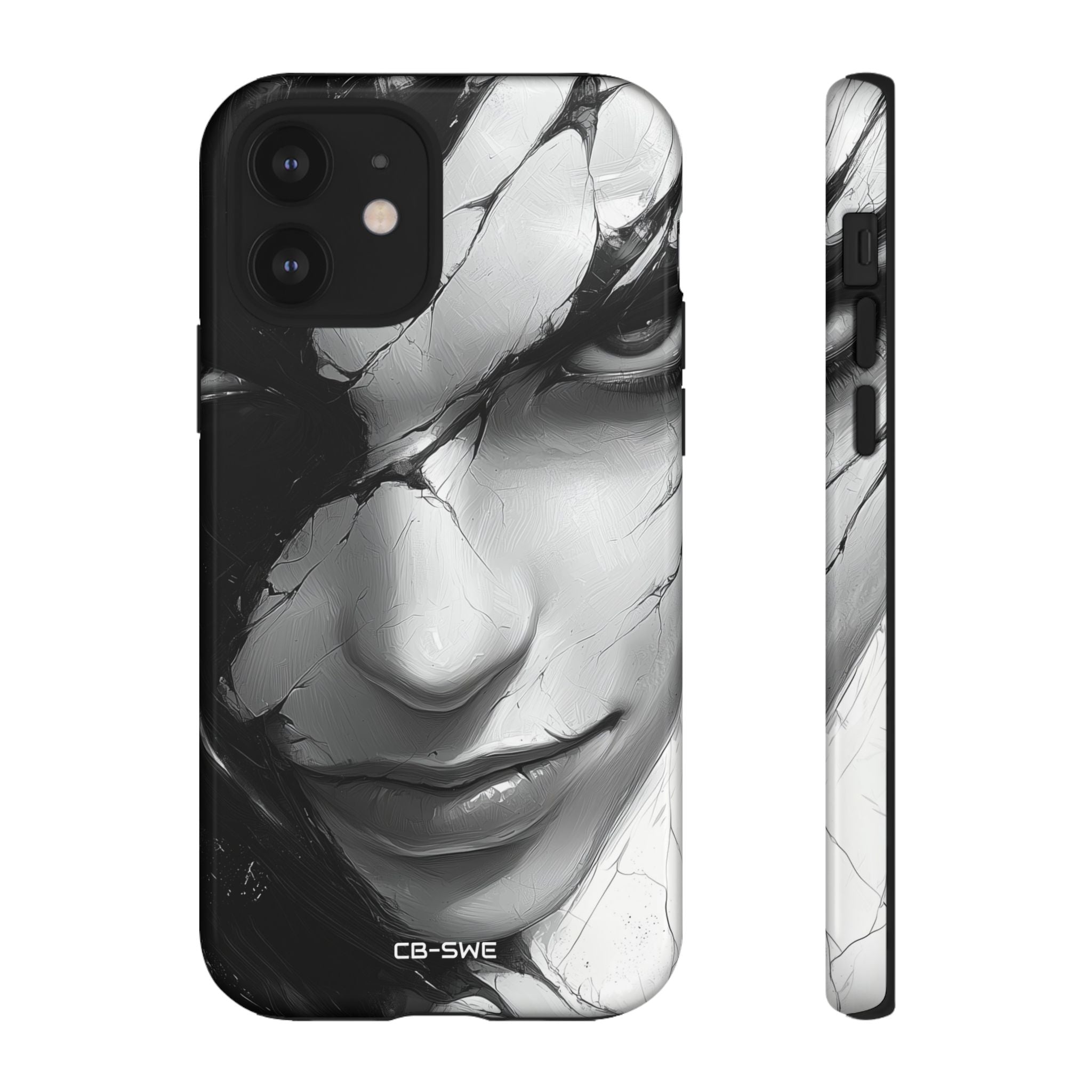 Shattered Gaze Reflects - iPhone Case