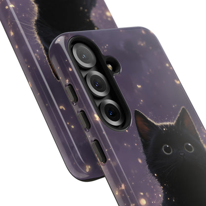 Whimsical Cat Soars - Samsung Case