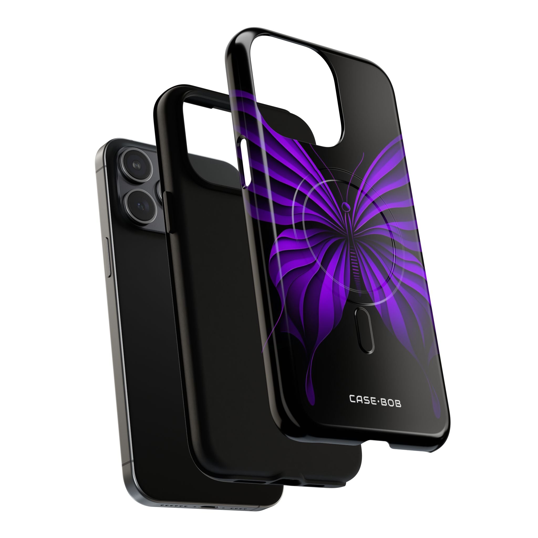 Violet Monarch iPhone 15 Pro Max Case - Tough+